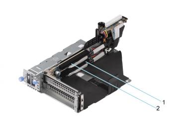 Bo mạch Dell PowerEdge R760 2x8 FHHL PCIE Riser R1Q Board Kit - Y8VPW